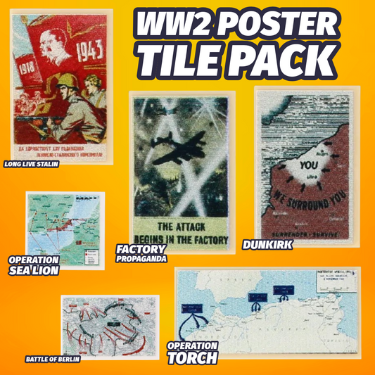 WW2 poster tile pack (Save 15%)