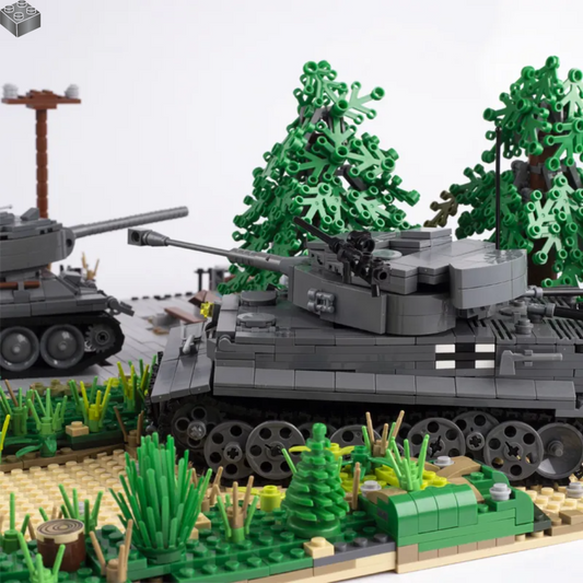 Panzerkampfwagen VI Tiger Sd.Kfz.181 & Fighter Jet